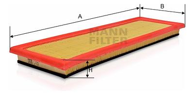 Filtro de Ar Mann C4151