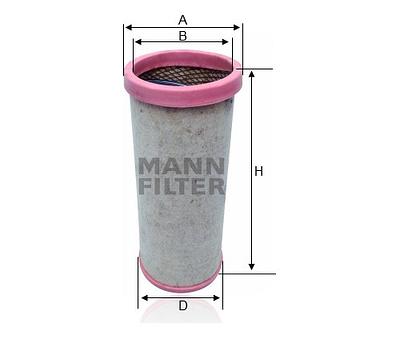 Filtro de Ar Mann CF1710