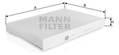 Filtro de Cabine Mann CU3054/1