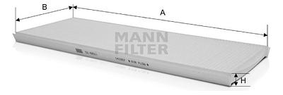 Filtro de Cabine Mann CU4251/1