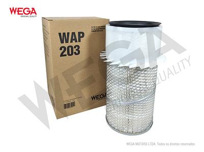 Filtro de Ar Wega WAP203