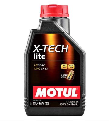 Óleo de Motor Motul 5W30 SP-RC Ilsac X-Tech Lite Lspi Shield API Gf-6a Sintético 1L