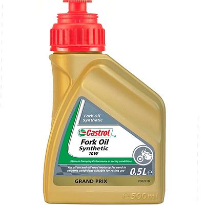 Óleo Amortecedor Moto Castrol 10W Synthetic Fork Oil 500ml