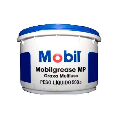 Graxa Multiuso para Rolamentos Mobil Grease MP NLGI 2 Marrom 500g