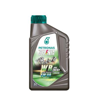 Óleo de Motor Diesel Petronas 5W30 Selenia WR Widerange Verde Escuro API C2 ACEA Sintético 1L