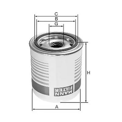 Filtro do Radiador Mann WA921/1