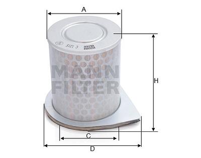 Filtro de Ar Mann C1215