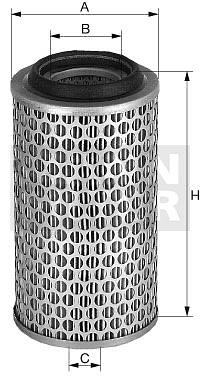Filtro de Ar Mann C13122
