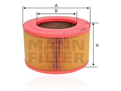 Filtro de Ar Mann C21105