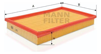 Filtro de Ar Mann C3092