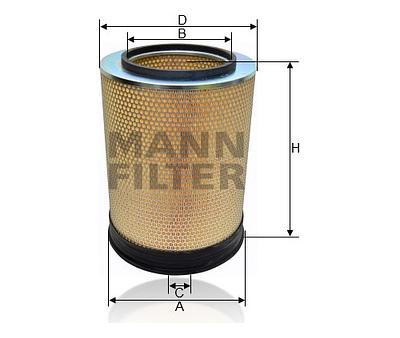 Filtro de Ar Mann C311227