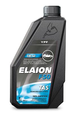 Óleo de Motor Ypf 5W40 Elaion F50 Api SN Sintético 1L