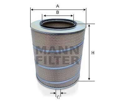 Filtro de Ar Mann C371774