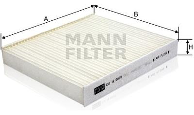 Filtro de Cabine Mann CU19001