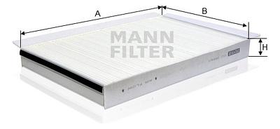 Filtro de Cabine Mann CU3569/1