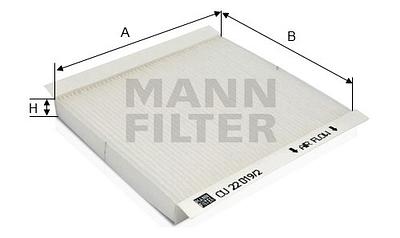 Filtro de Cabine Mann CU22019/2