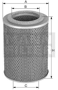 Filtro Hidráulico Mann H14106