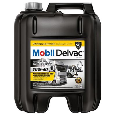 Óleo de Motor Diesel Mobil 10W40 Delvac XHP Extra Acea E4/E7 Sintético 20L