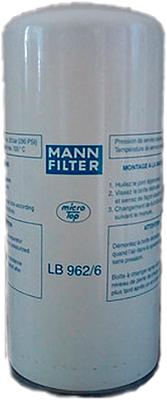 Filtro Hidráulico Mann LB962/6