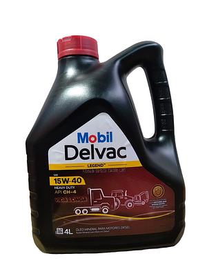 Óleo de Motor Diesel Mobil 15W40 Delvac Legend Heavy Duty API CH-4 Mineral 4L
