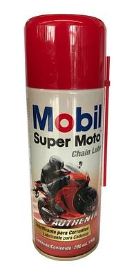 Spray Lubrificante para Correntes Mobil Super Moto Chain Lube Authentic 200ml