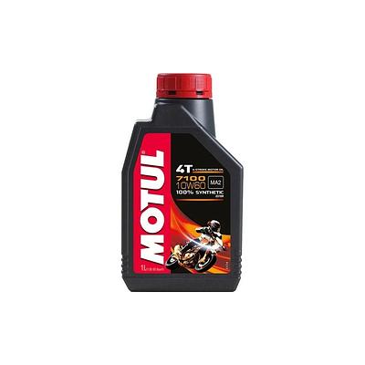 Óleo de Motor Moto 4T Motul 10W60 7100 Jaso MA2 Api SN Sintético 1L