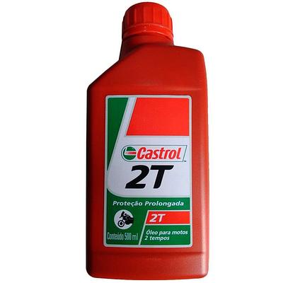 Óleo de Motor Moto 2T Castrol Proteção Prolongada Jaso FB Mineral 500ml