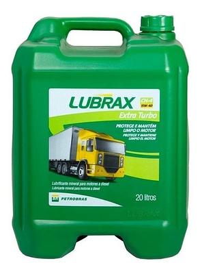 Óleo de Motor Diesel Lubrax 15W40 Extra Turbo API Ch-4/SL Mineral 20L
