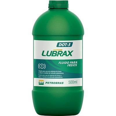 Fluido de Freio Dot 3 Lubrax 500ML