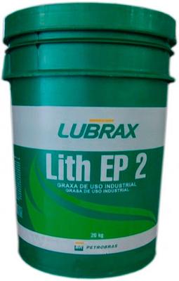 Graxa Lubrax Lith EP 2 NLGI 2 Marrom Esverdeado 20kg