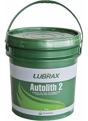 Graxa para Rolamentos Lubrax Autolith GMA2 Marrom Esverdeado 10kg