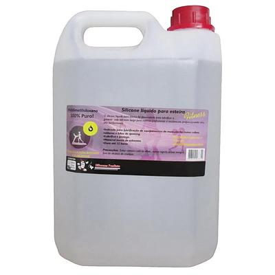 Silicone Líquido para Esteira Fitness Profissional e Residencial Silicones Paulista 5L