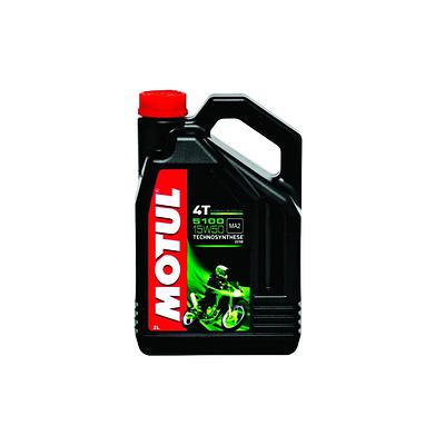 Óleo de Motor Moto 4T Motul 15W50 5100 Jaso MA2 Api SM Semissintético 2L