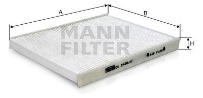 Filtro de Cabine Mann CU2436/3