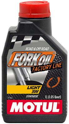Óleo para Amortecedor Moto Motul 5W Factory Light Fork Oil 1L
