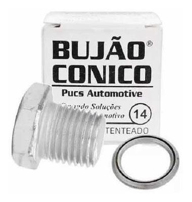Bujão Cônico Carter com Arruela 14MM M14X1,5X14