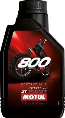 Óleo de Motor Moto 2T Motul 800 Factory Line Off Road Api TC Sintético 1L