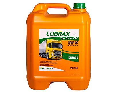 Óleo de Motor Diesel Lubrax 15W40 Top Turbo Pro API CK-4/ACEA E9-16 Mineral 20L