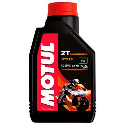 Óleo de Motor Moto 2T Motul 710 Api TC Sintético 1L