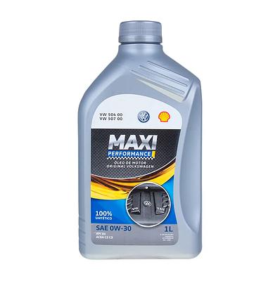 Óleo de Motor Volkswagen 0W30 Maxi Performance VW 507 00 504 00 Sintético 1L