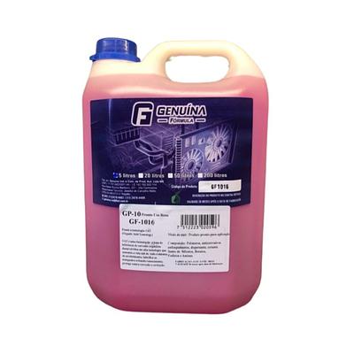Aditivo de Radiador Genuína GP-10 Rosa Diluido Pronto para Uso 5L