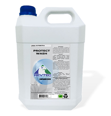 Cera Automotiva para Limpeza a Seco Revtec Protect Wash 5L