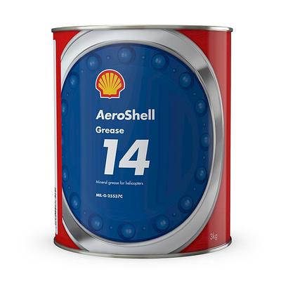 Graxa de Aeronave Aeroshell Grease 14 Mil-G-25537C 3kg = 6,6lb