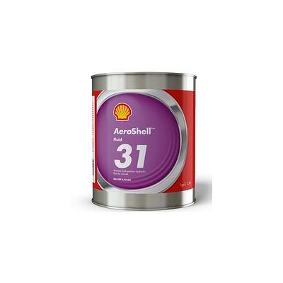 Fluido Hidráulico de Aeronave Aeroshell 31 Mil-Prf-83282D 3,78L = 1gal