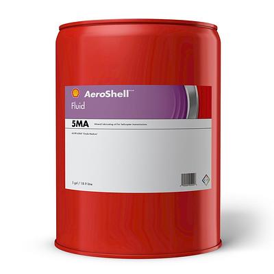 Fluido Hidráulico de Aeronave Aeroshell 5M-A Mil-Prf-6086F Medium Grade 18,93L = 5usq