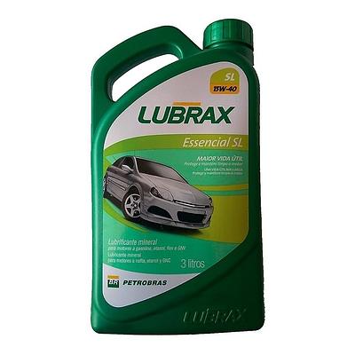 Lubrax 15W40 Essencial Cf Sl Mineral 3L