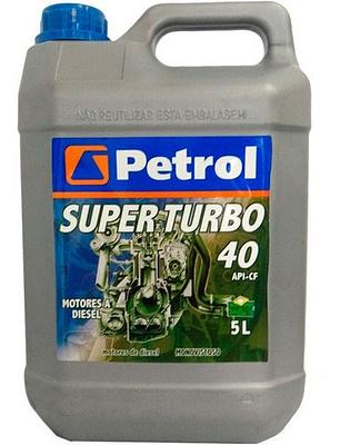 Petrol 40W Super Turbo Cf Mineral 5L