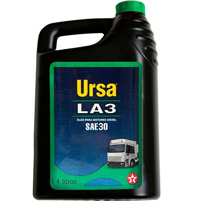 Texaco 30W Ursa La-3 Mineral 4L