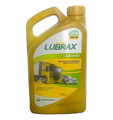 Lubrax 15W40 Advento Cj-4 Mineral 3L