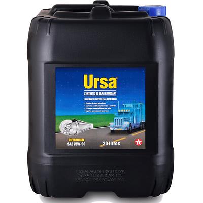Óleo do Diferencial Texaco 75W90 Ursa HD Gear Sintético 20L
